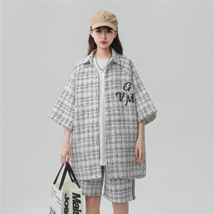 1小香风印花大码M-5XL DCS9019P45 DK8797P40套装DTZ9029P85图片