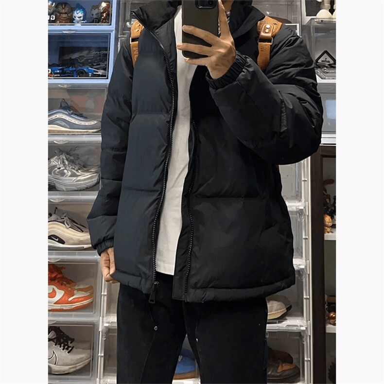 现货高品质美式高街冬季重磅三防羽绒棉衣男女加厚外套棉服冬,男装棉衣,电商A486