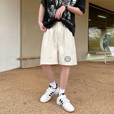 DK39224-P15港风休闲短裤男士大码运动五分裤男中裤男马裤，男装休闲裤，电商A040