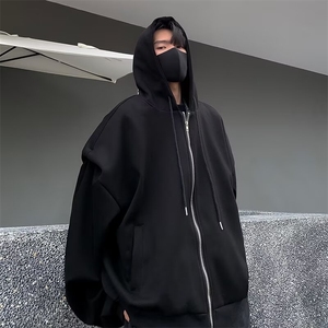美式重磅开衫连帽卫衣男春秋潮牌痞帅小众外套roora情侣WC400-P46