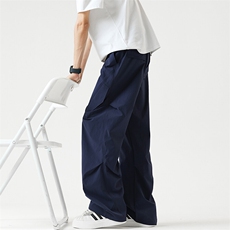 夏季新款工装裤宽松褶皱休闲裤抖音品质A111-A236-P35，男装工装外套，电商基地A111