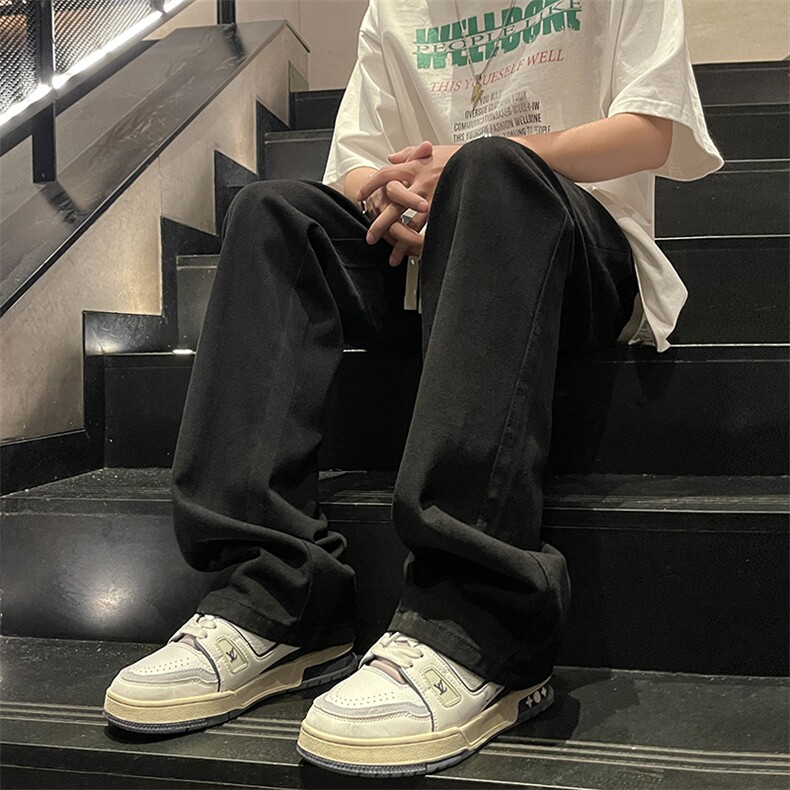夏季新款上新高街微喇牛仔裤K622 P50图片