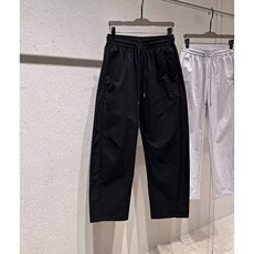 冰丝褶皱弯刀休闲裤男士夏季2025新款直筒宽松阔腿薄款冲锋裤子男，男装休闲裤，星座506A