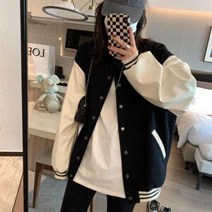 长款棒球服图片