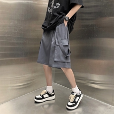 K263-P38夏季宽松型美式可拆背带工装裤，男装休闲裤，星座1501-1