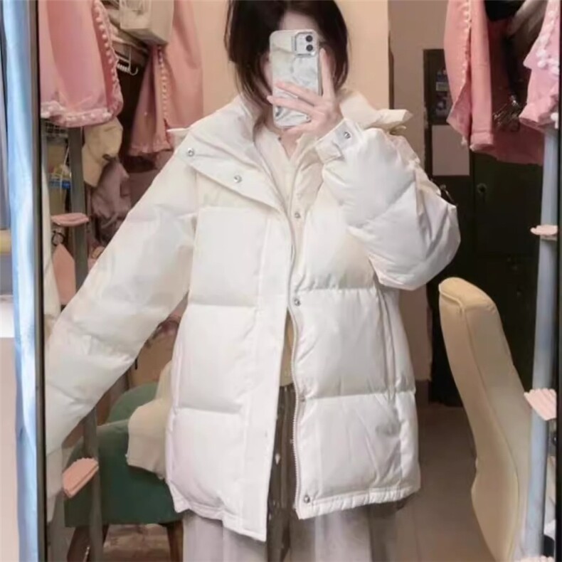 2025年新款冬季棉服女韩系小个子棉衣面包服学生棉袄中戏同款外套,男装棉衣,星座506A