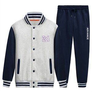 2025秋季新款运动套装棒球服卫衣外套潮套装XZ102A-4-Q8640-P95