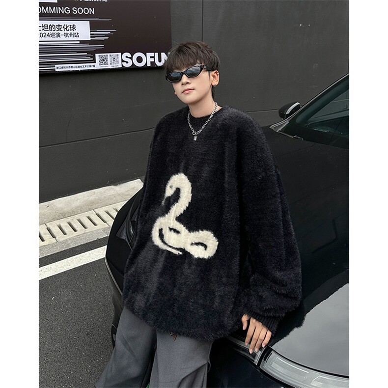 B350P42秋冬男装毛衣宽松休闲打底衫线衫,男装T恤,星座512-6