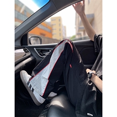 美式高街hiphop速干拼接运动微喇休闲裤货号K2315P45，男装休闲裤，电商A063