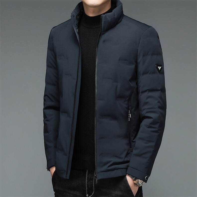 AN9855钱塘2020-3秋冬新款中长款男士立领保暖羽绒服外套P245,男装羽绒服,钱塘207-3