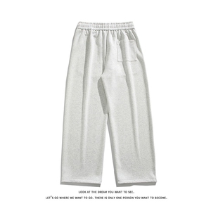 潮流宽松大码直筒拖地裤抽绳休闲裤卫裤运动裤K8589-P40【特价】图片