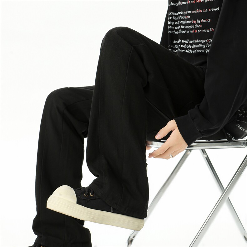 春季高个子加长牛仔裤男微喇美式188cm115直筒阔腿休闲裤KZ027P65,男装牛仔裤,电商B312
