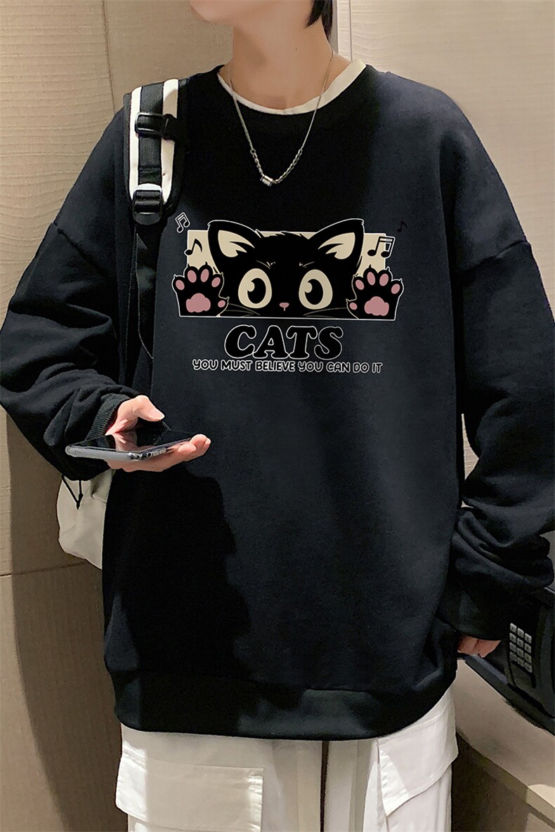 8XL圆领卫衣男超大码胖子肥佬大号长袖t恤S6389-P28,男装卫衣,电商A040