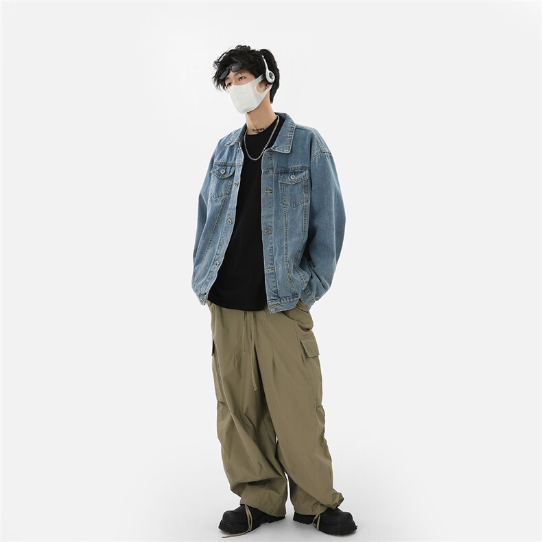 xz905-2-JK123#P70-（控108）春季美式高街休闲牛仔外套,男装工装外套,星座905-2