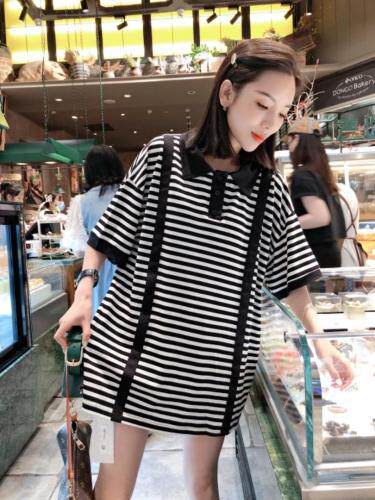 韩版Polo领裙T，女装，一杭