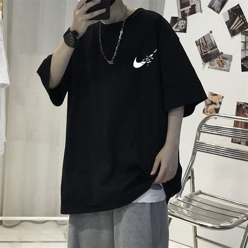 T001男女中性宽松短袖半截袖夏新男装TEE学生青少年圆领班服大码,男装T恤,星座115A(原星座507）
