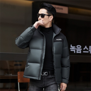 ZMS-M8820新款冬季男士鹅绒羽绒服立领保暖外套修身大衣图片