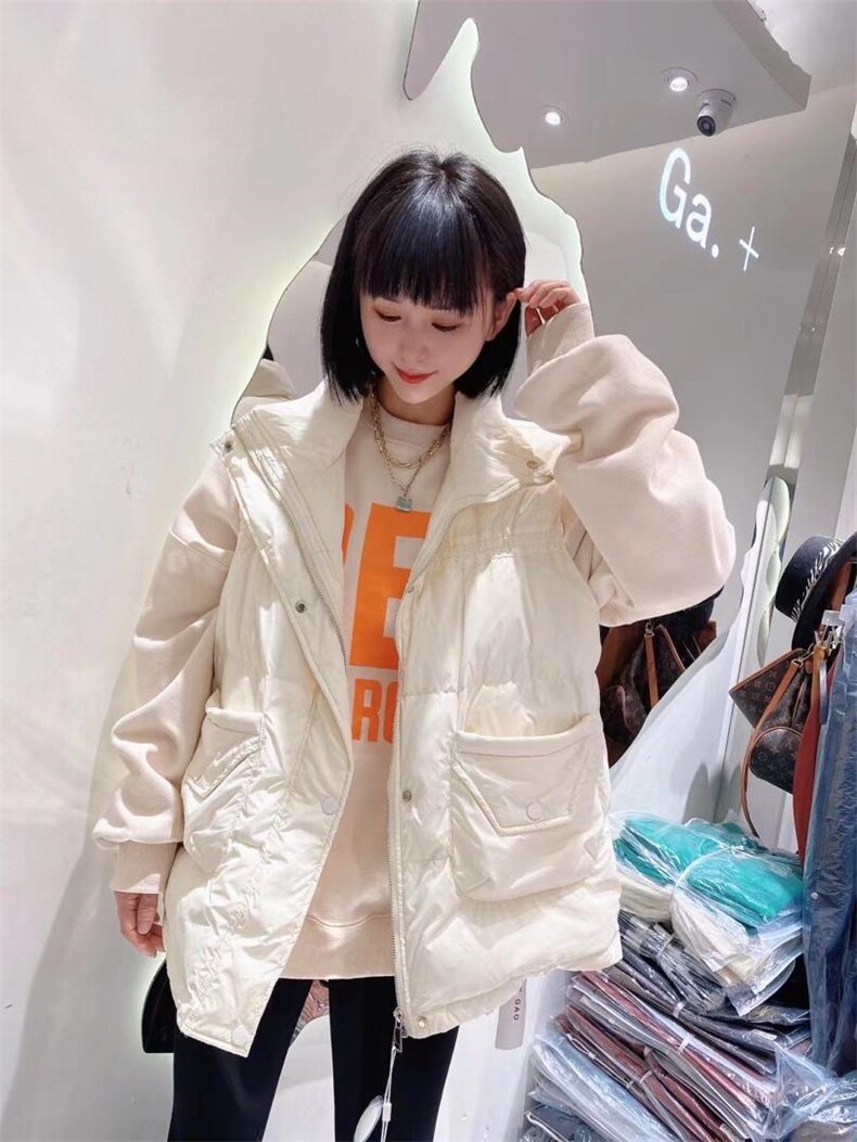 羽绒马甲，女装马甲，TANG.+