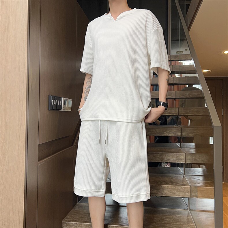 量大优供视频大码条形短裤男CP59-特p25,男装牛仔裤,电商B371
