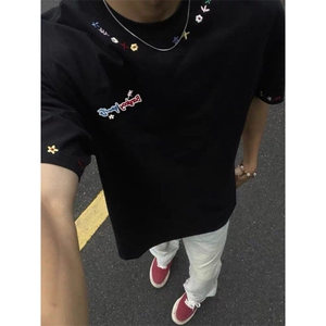 原版刺绣纯棉短袖ZX0306-P35图片