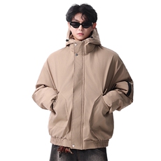 棉服男冬季新款港风宽松连帽棉衣MF9006-P90，男装棉衣，星座214-3