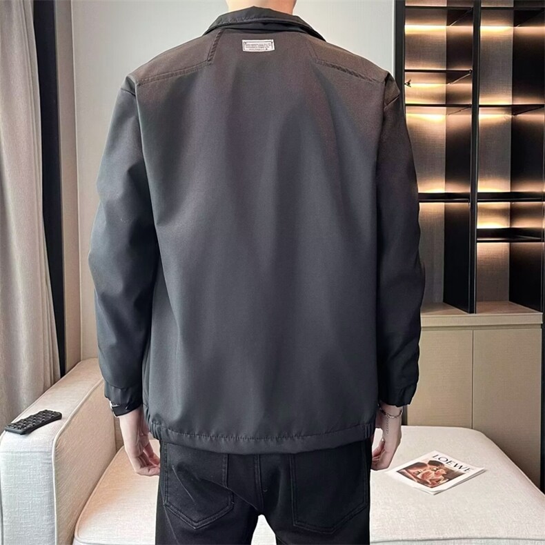 春秋季新款立领夹克外套男士宽松潮流休闲百搭工装上衣,男装夹克,星座410-7