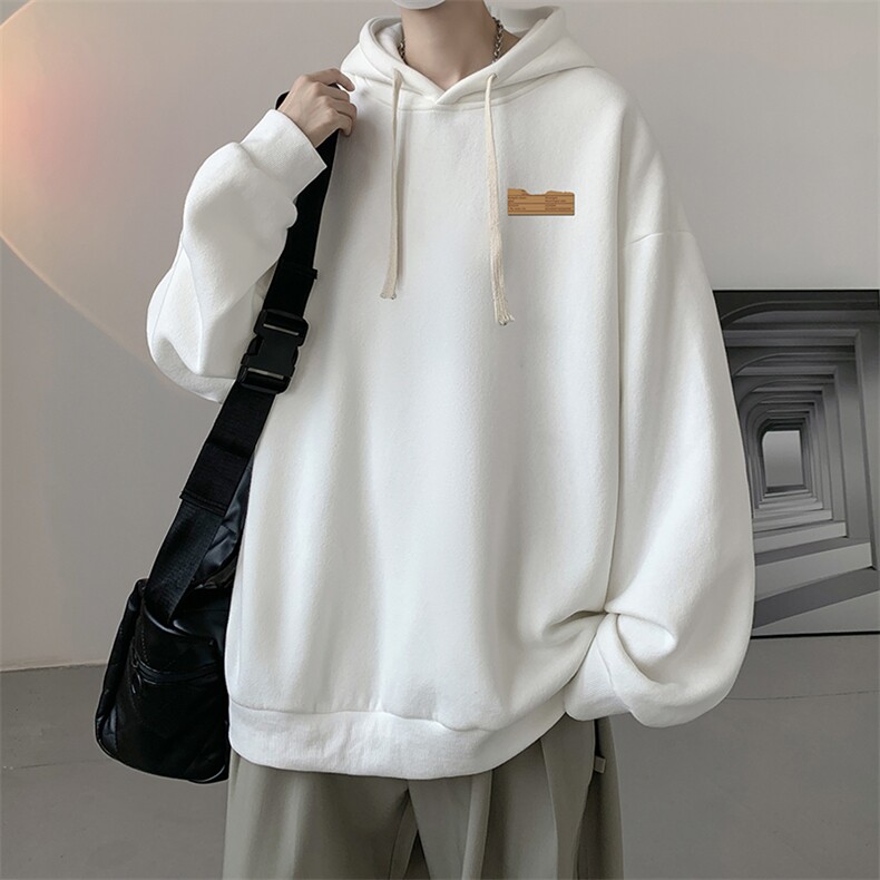 连帽卫衣男大码运动服帽衫外套WY2293-P35加绒款-P40,男装卫衣,电商A040