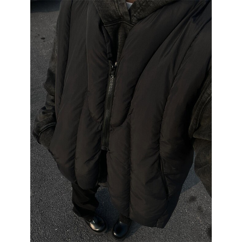 【有货】3361CC-特P68线型分割棉服马甲男加厚V领保暖背心,男装背心/马甲,星座1007（原301D）