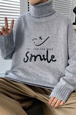 ！冬季男士高领毛衣加厚保暖百搭针织衫学生毛线衣GM605P55，男装针织衫/毛衣，电商B220