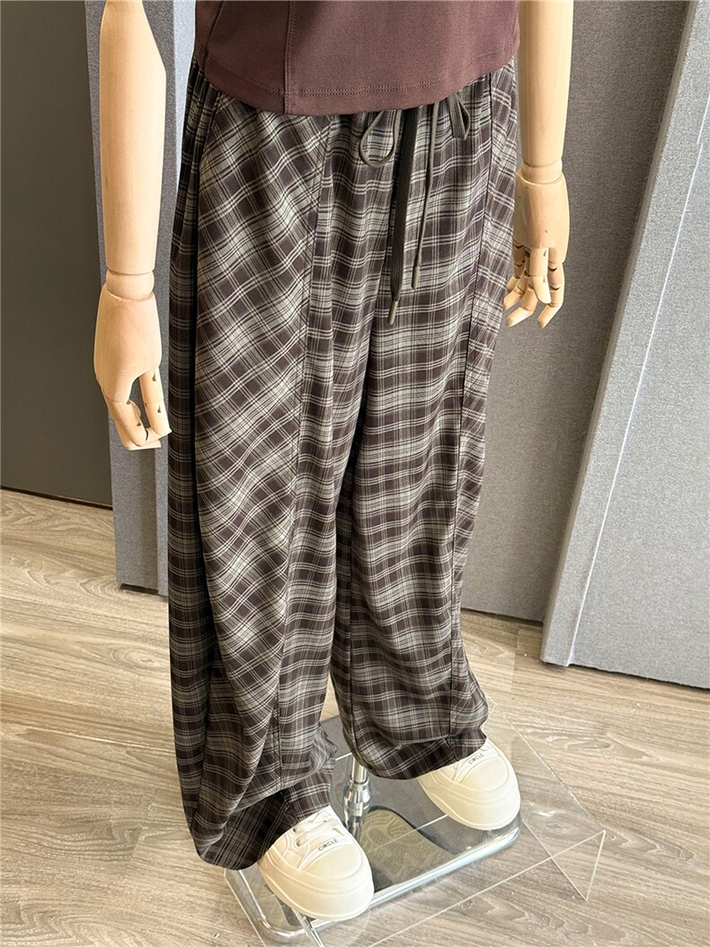 韩版休闲时尚套装女夏季新款修身显瘦圆领短袖上衣阔腿长裤两件套,女装套装/套裙,江南