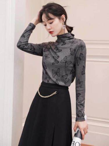 现货衬衣打底，女装，研尚