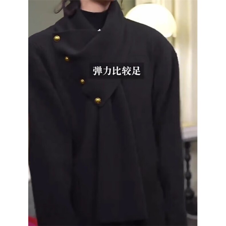 1506-1/MMY3851/P70男款冬季潮男高级感针织衫复古高领套头上衣,男装针织衫/毛衣,星座1506-1