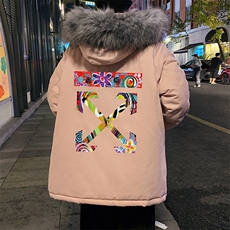 MM48169-P130冬季大毛领棉衣男士大码加厚棉袄男棉服，男装棉衣，电商A040