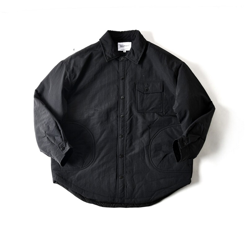 W11015-P90网图现货新款美式夹棉保暖宽松休闲翻领棉衣棉服外套,男装棉衣,星座1608