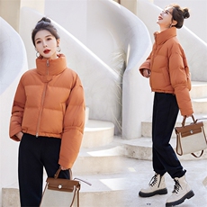 2025年冬季新款白鸭绒短款羽绒服女外套，女装羽绒服，美沁