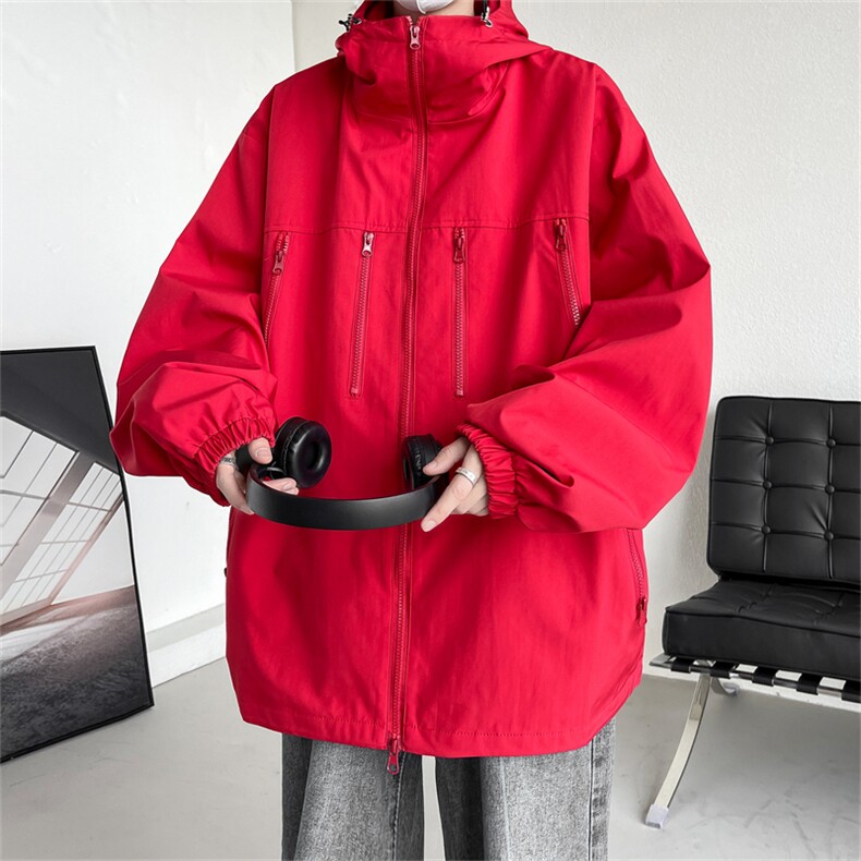 JK8116/P70秋装新品防水外套冲锋衣男风衣户外登山骑行服机能夹克,男装夹克,电商A141