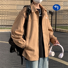 W03-P45春季2025年新款外套男潮流运动春秋夹克ins潮牌港风，男装夹克，电商B323A