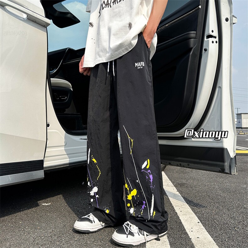 XZ616夏季新款百搭泼墨速干裤休闲长裤TY2498M-5XL特P30控58,男装休闲裤,星座512A（原616）