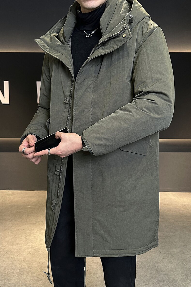 标50白鹅绒款高级感品质中长款羽绒服男外套C317-Y8625-P325,男装羽绒服,电商C317