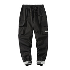 7XL-M加肥加大码休闲工装裤男2023秋季新款宽松大口袋显瘦束脚裤，男装休闲裤，钱塘717(原712)