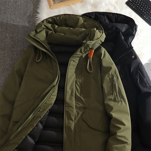 新标90白鸭绒羽绒服YRF236-P205 中长款冬季保暖图片