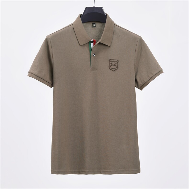 夏季时尚棉感强透气好蜂窝面料时尚休闲男短袖POLO衫HP2893-P60,男装T恤,星座1105-3