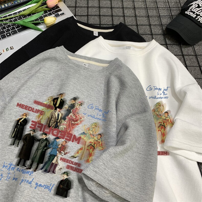 量大优供视频华夫格短袖T恤半袖男HDX537-特P18,男装T恤,电商B371