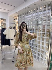 现货，夏季新品超百搭连衣裙，女装连衣裙，挑剔猫