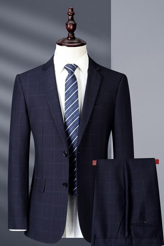D8861男士2021秋季新款西服礼服西装修身商务休闲男装套装P288,男装西服套装,电商B360