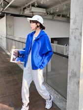 帽子贴标卫衣，女装卫衣/绒衫，诗苒