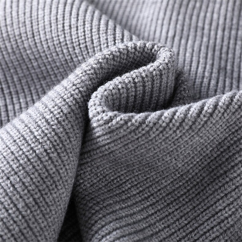 【抖音得物】2025年秋季时尚毛衣针织开衫圆领假两件长袖,男装针织衫/毛衣,电商A113