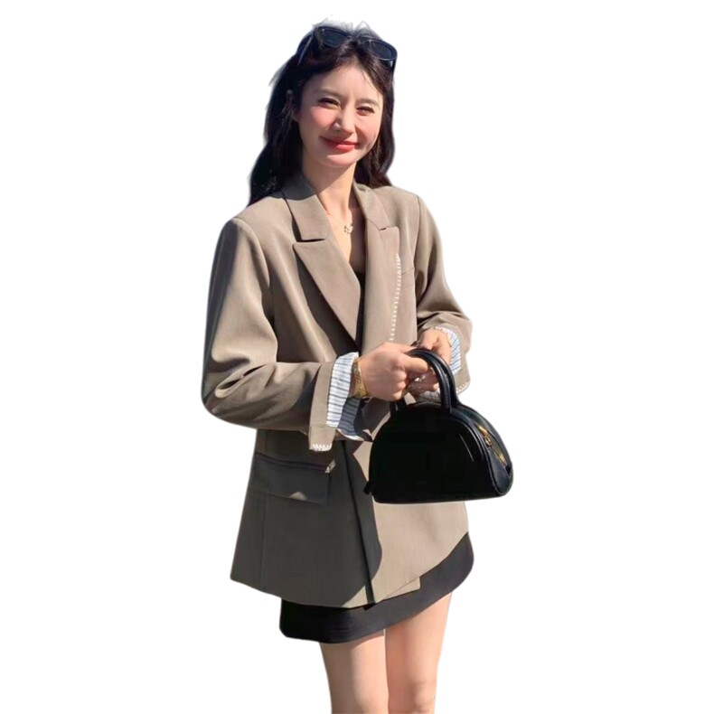 设计款工艺绣休闲西装外套2B115-2603-P165-K268,女装西装,2B115