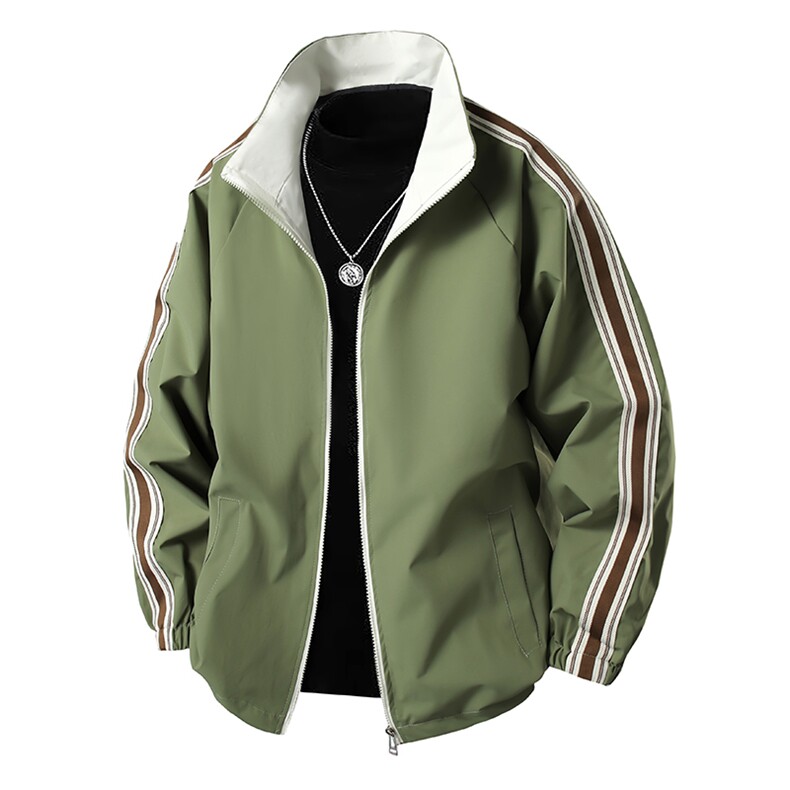 公版男新款夹克休闲时尚立领户外运动潮牌登山服春秋吉普外套,男装夹克,星座218-1（原230）