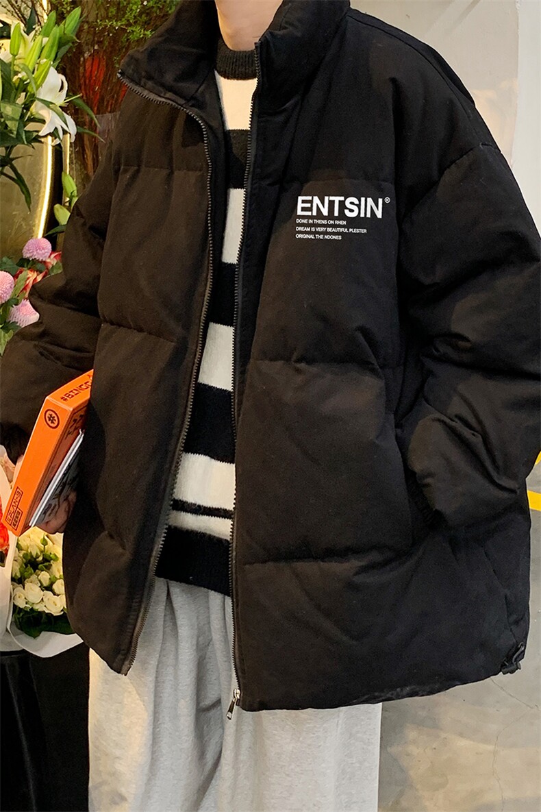 港风新款冬季时尚百搭立领加厚棉服外套MY62039特批65控99,男装棉衣,电商A268A